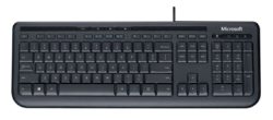 Microsoft - Wired Keyboard - Black